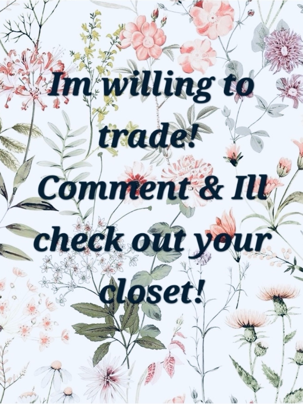 ✨ OPEN TO TRADES ✨ See something you love? I'm happy to consider Trades!